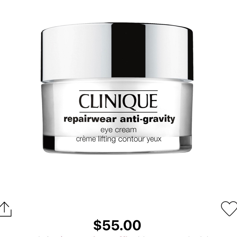 Clinique repairwear anti-gravity eye cream
